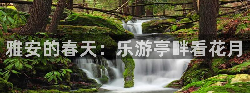 壹号大舞台入口：雅安的春天：乐游亭畔看花月